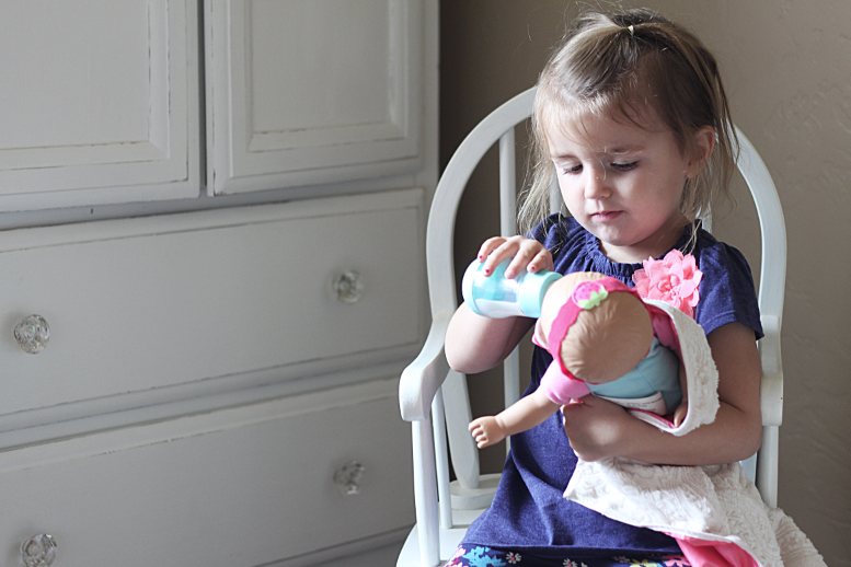 do it yourself divas: DIY Refinishing Baby Doll Cradle and Child ...