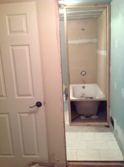 Garden State Roses: Bathroom Reno Continues