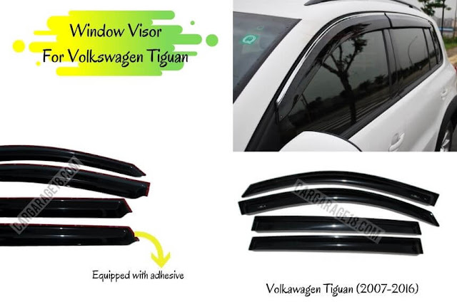 Window Visor For Volkswagen Tiguan (2007-2016)
