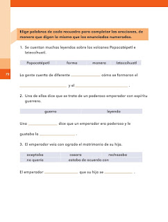 Apoyo Primaria Español 2do grado Bloque 2 lección 8 Lo que se comunica con palabras