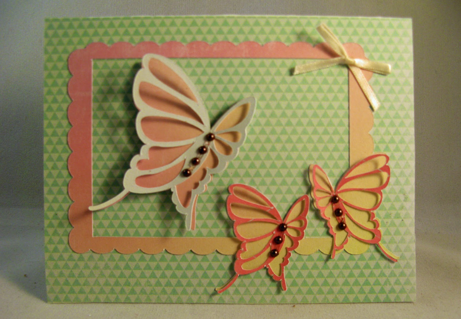 Short on Ideas Hobby Lobby Class Cardmaking Butterfly Frames