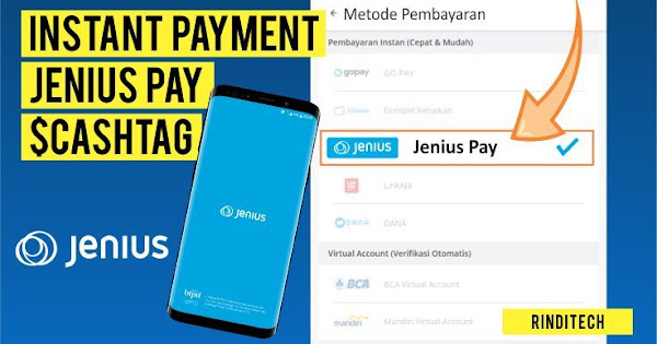 Cara Bayar Menggunakan $ Cashtag Jenius Pay | Rindi Tech