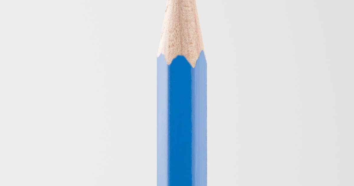 the blue pencil WHY IS THE PENCIL BLUE?