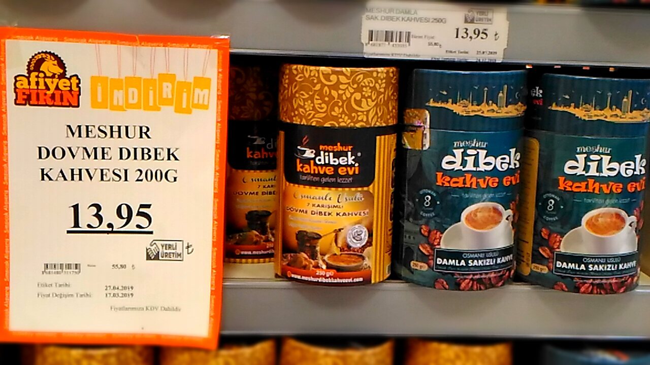 Meşhur Dibek Kahve Evi Afiyet Fırın Market