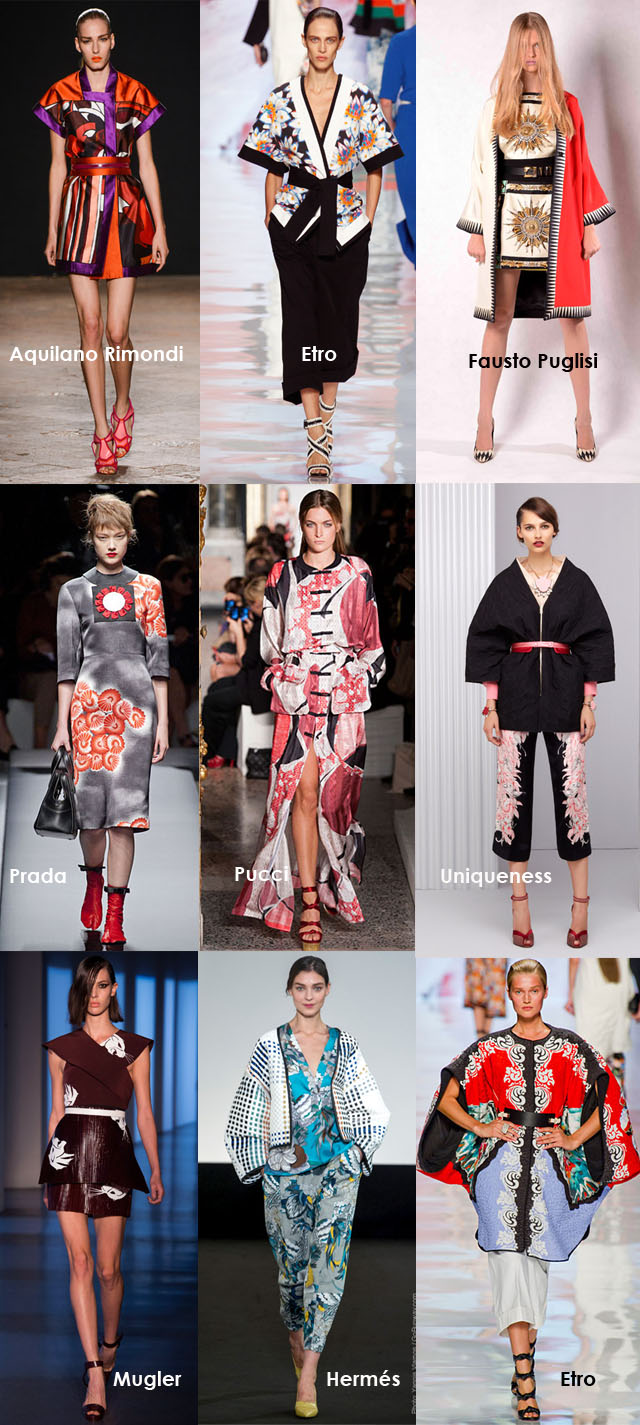 Spring 2013 Fashion Trends, Asian Influences