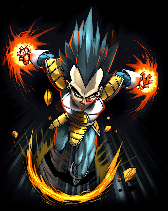 3d Vegeta :: 3d Puzzle Image