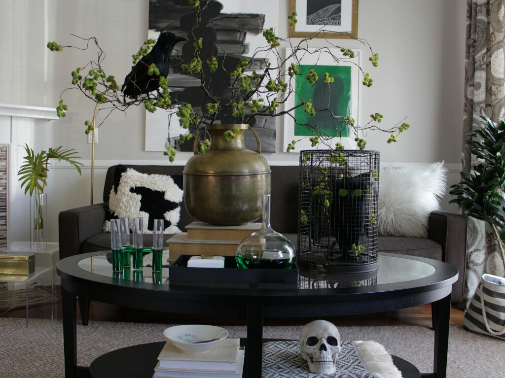 Oscar Bravo Home Styling A Coffee Table Halloween