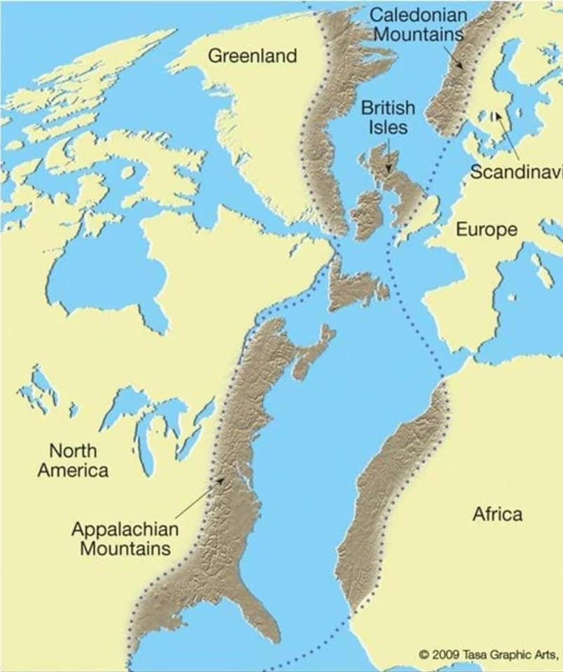 Central Pangean Mountains