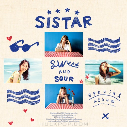 SISTAR – Special Album `SWEET & SOUR`