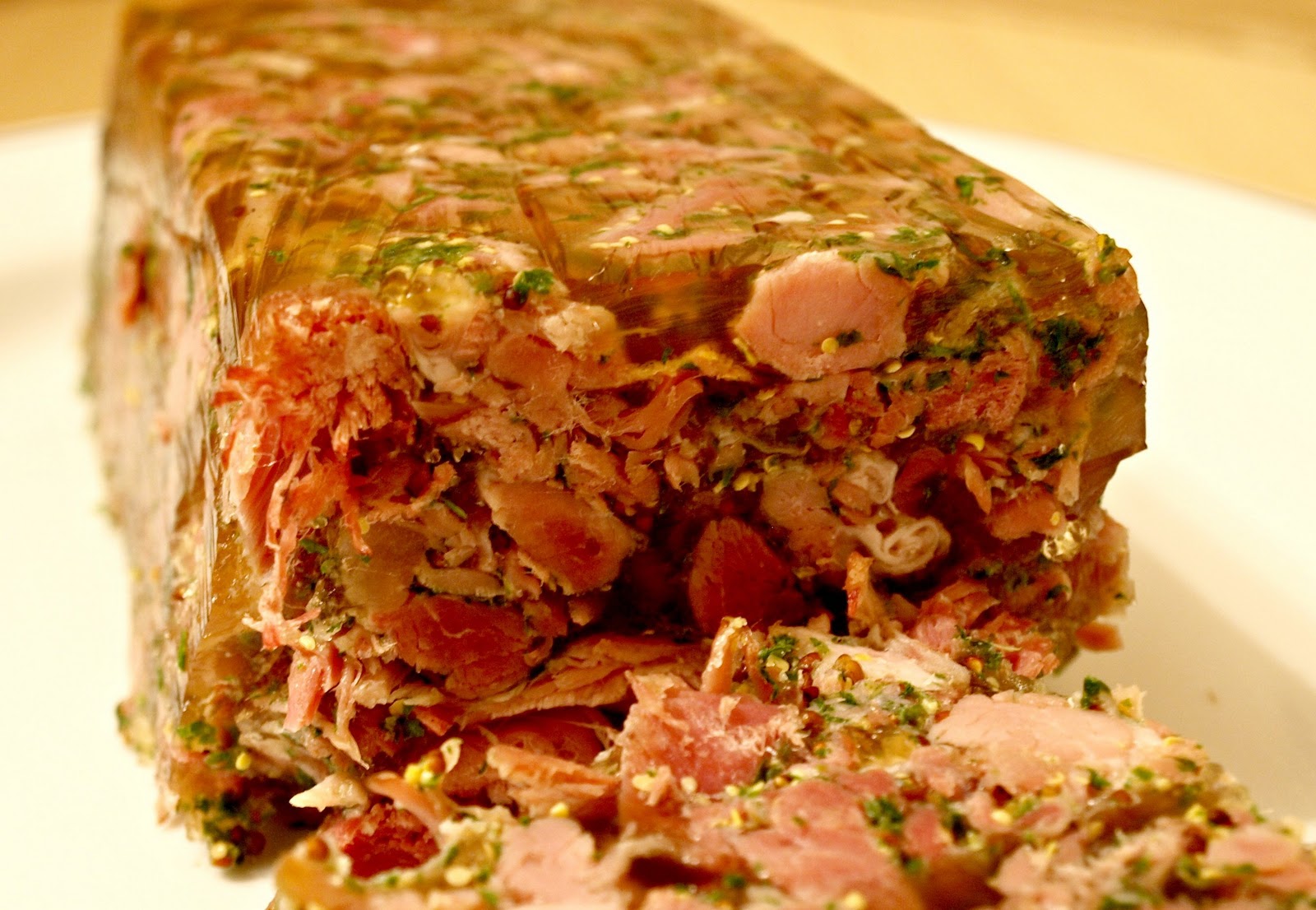 Mark's Veg Plot Ham Hock and Mustard Terrine
