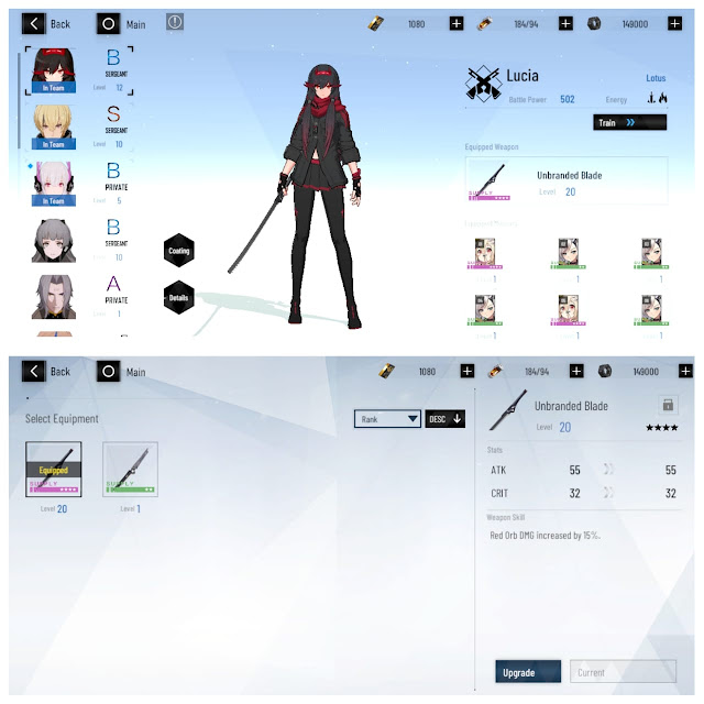 Punishing Gray Raven Character Punishing Gray Raven Character