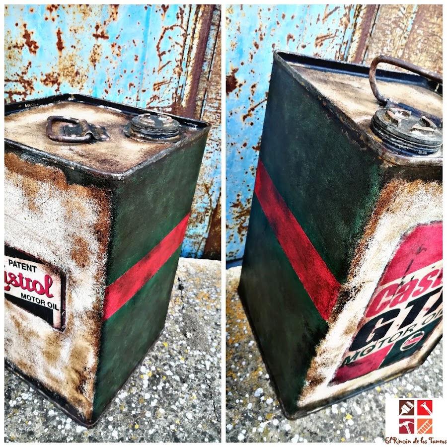 tunear latas de aceite