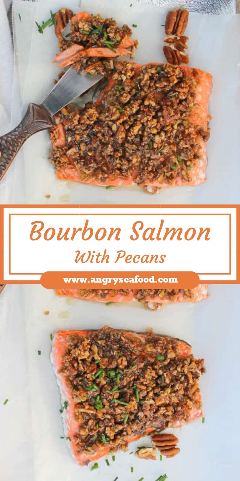 Bourbon Salmon With Pecans Bourbon Salmon With Pecans
