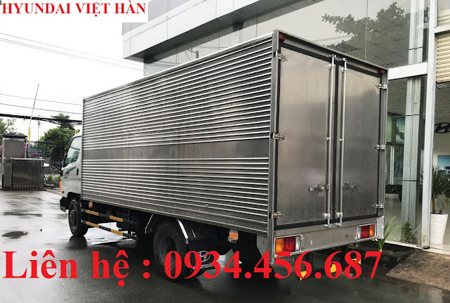Hyundai 110sp thùng kín inox 3 lớp Hyundai 110sp thùng kín inox 3 lớp