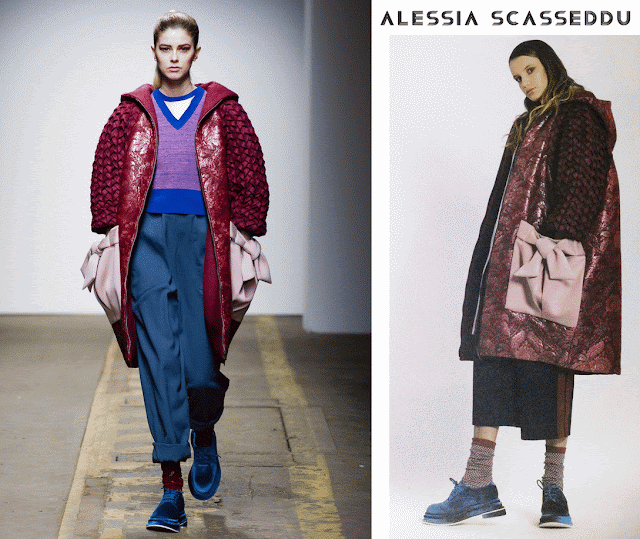 Fashion design students of Accademia di Costume e Moda at "ACM Talents 2019" showcased at AltaRoma January 2019