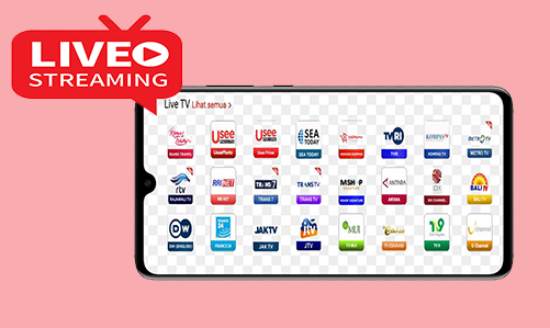 3 Cara Nonton TV (Live Streaming) Di HP Dengan Channel Lengkap
