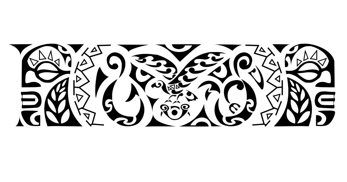 Браслет полинезия эскиз