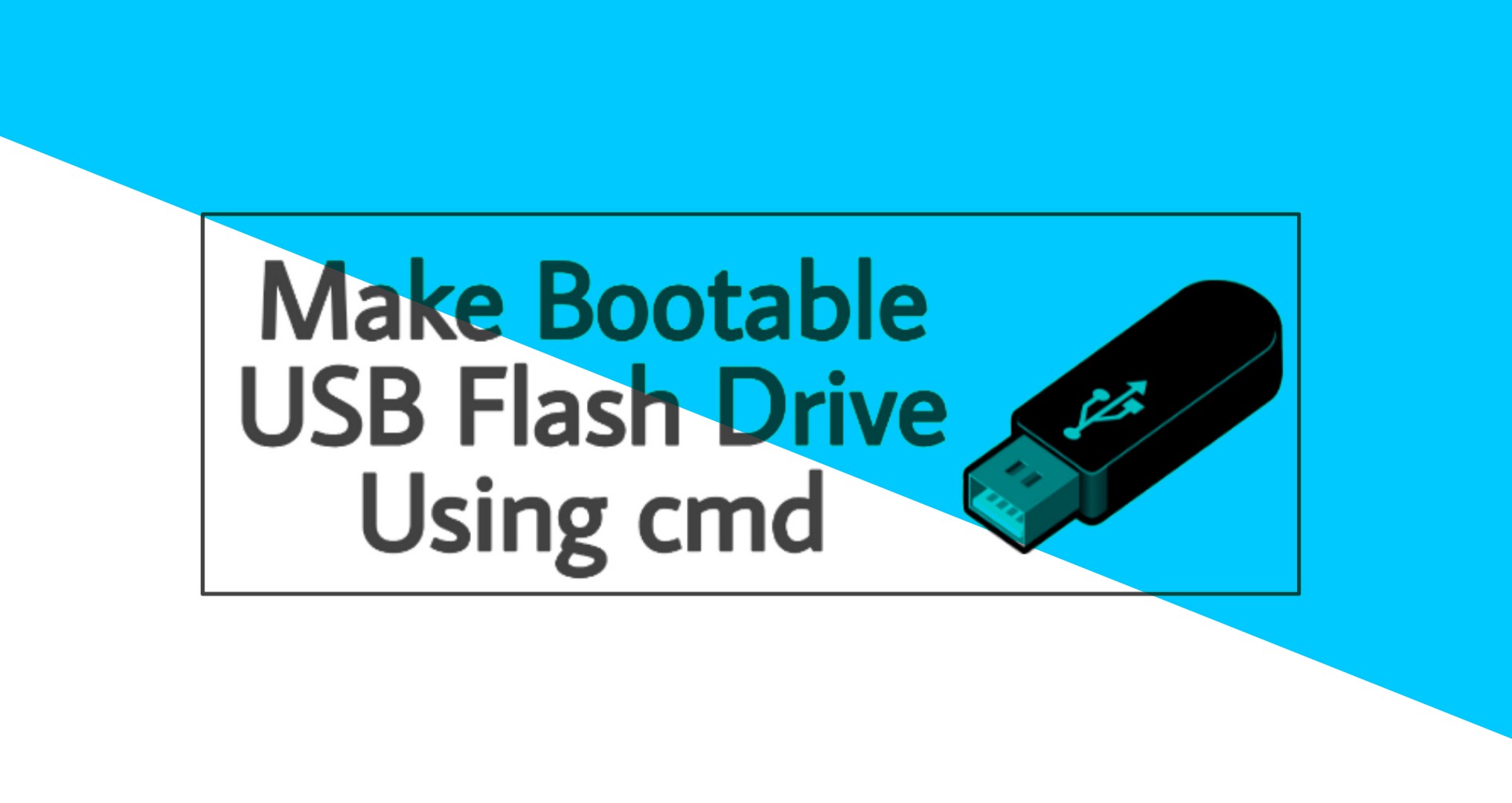 how to make a usb drive bootable through command prompt how to make a usb drive bootable through command prompt