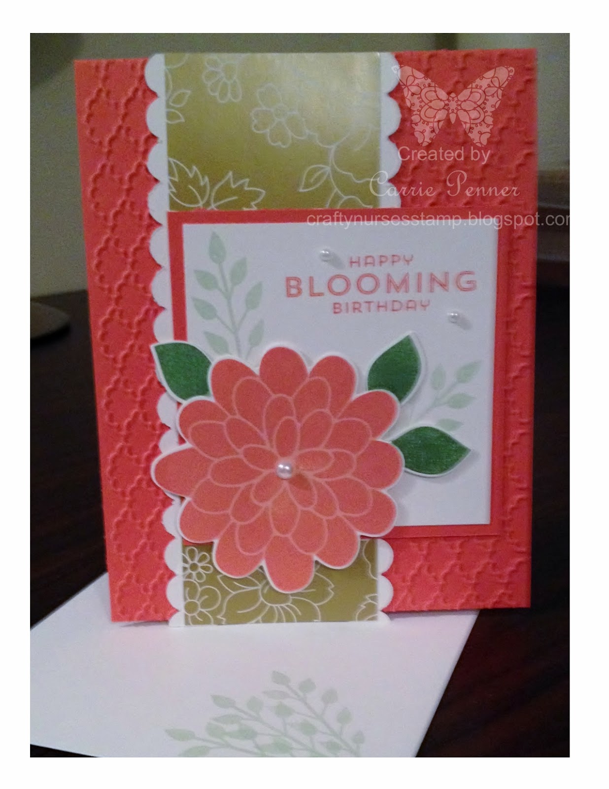 Crafty Nurses Stamp!: Blooming Birthday!