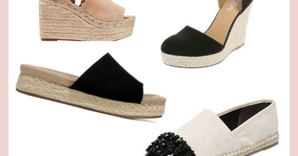 The Fashionable Affair: Trendy Espadrilles Sandals For Under $50