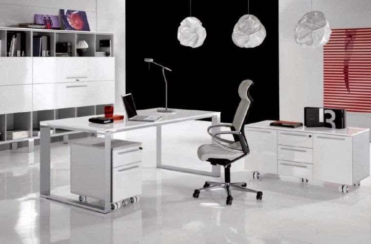 Suelos para oficinas modernas Colores en