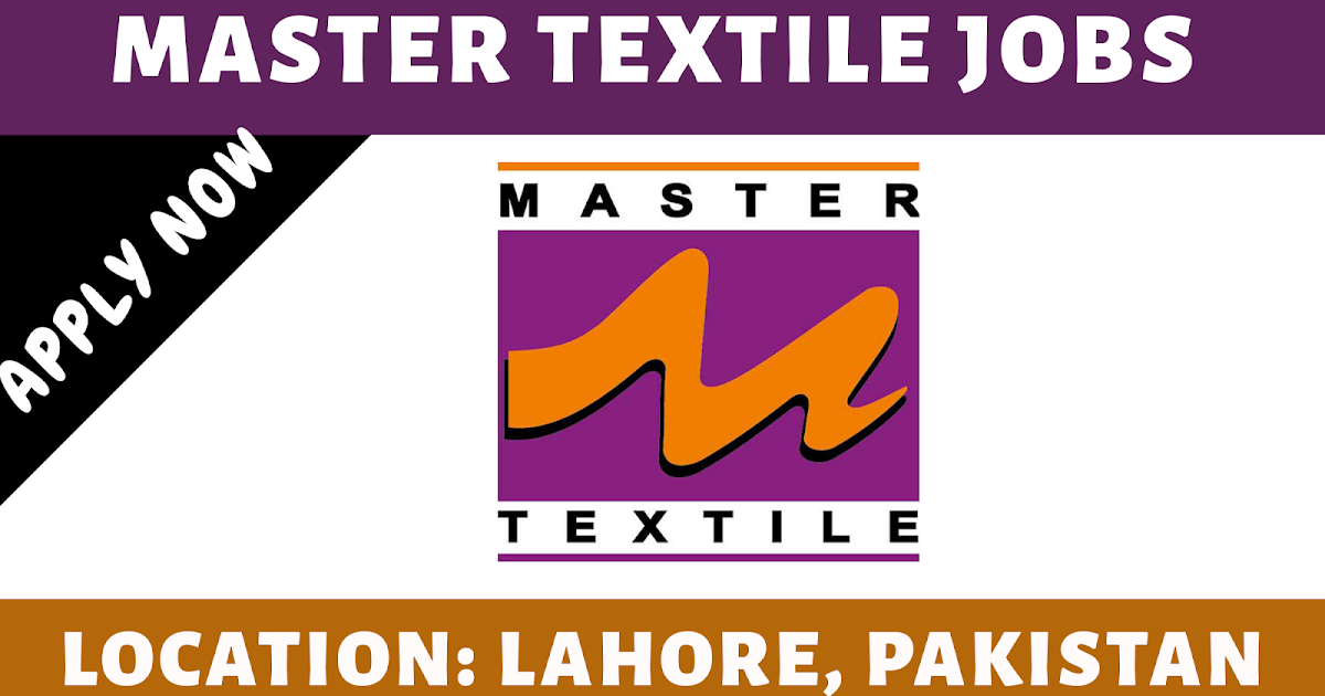 Master Textile Jobs October 2019 Engineering Career Opportunities