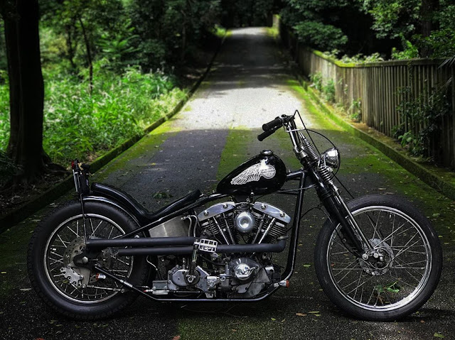 Harley Davidson Shovelhead By Zurusuke