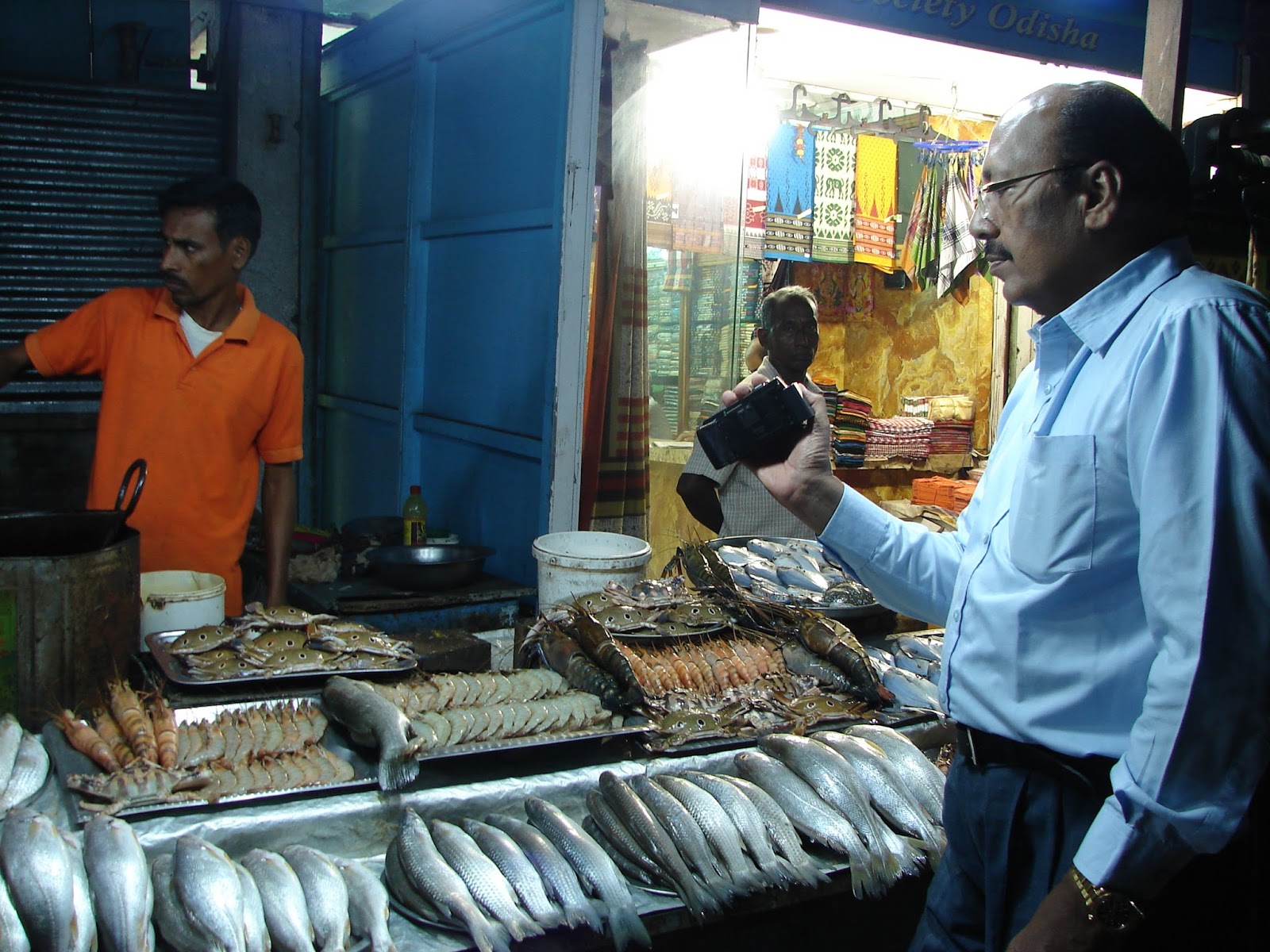 Raghu's column! Seafood along Marine drive and the beach in Puri.
