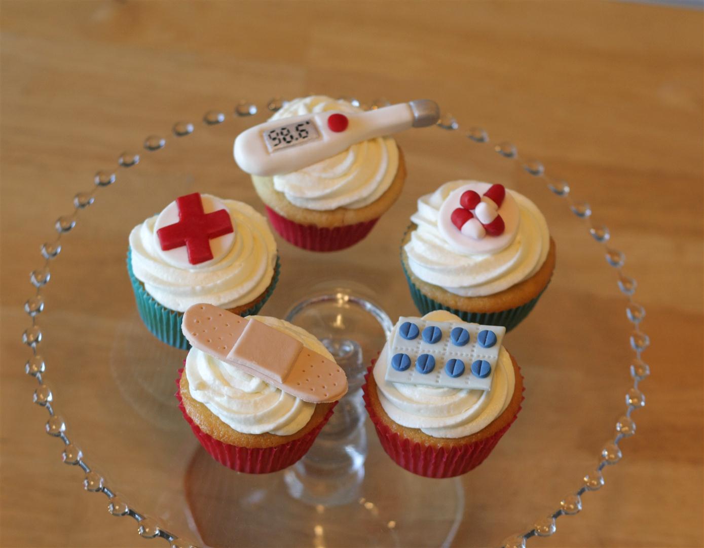 day may keep the doctor away, but with doctor-inspired cupcakes ...