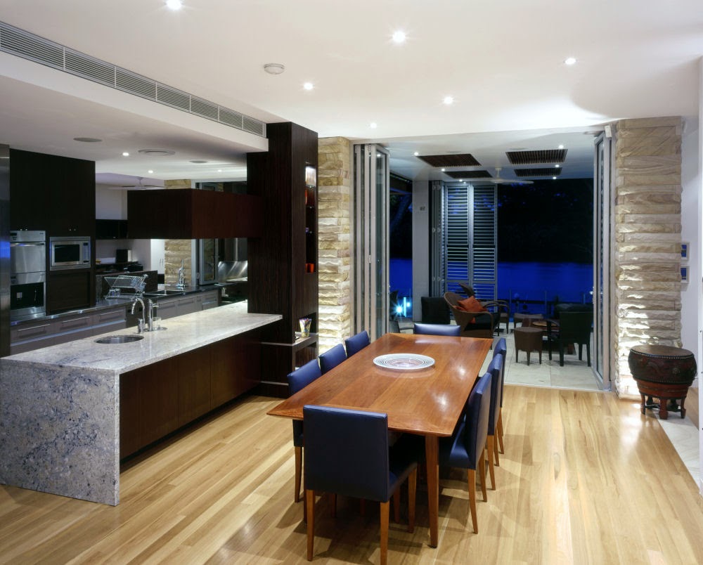 Desain Dapur Serta Ruang Makan Yang Modern Model Rumah 