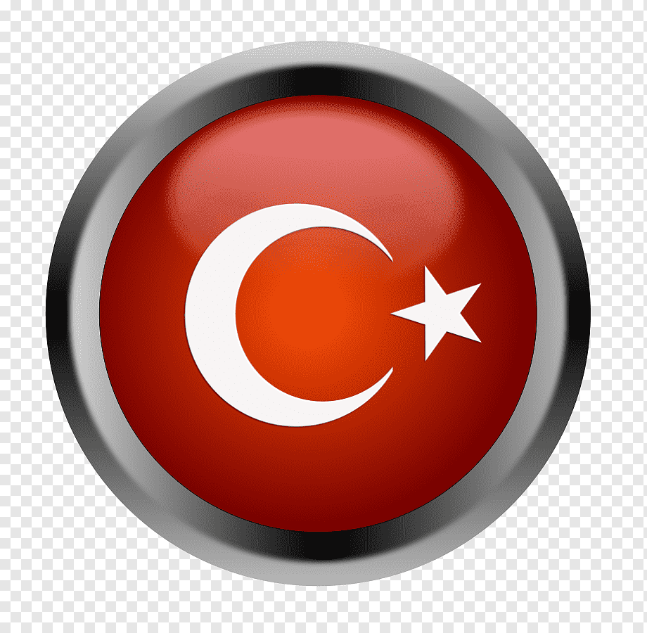 Türk Bayrağı Yuvarlak Görselleri
