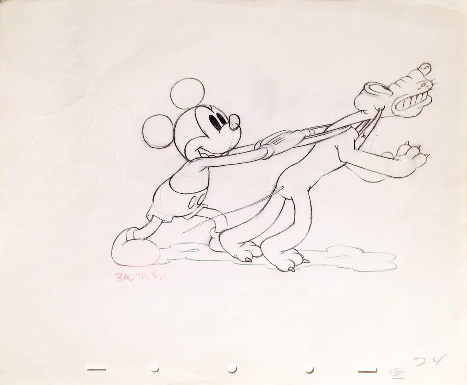 Animation Collection Original Production Animation Drawing Of