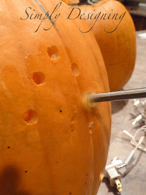 Drill Pumpkin 02 | I gave a Rhinoplasty to a Pumpkin with a Drill | 17 |