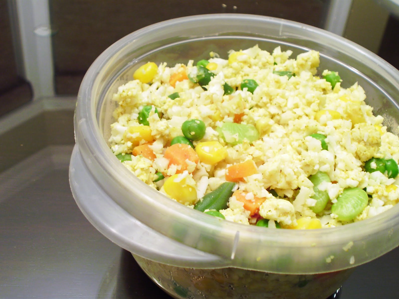 sweets & eats Curried "Egg Fried Rice" 5 Minute Vegan Dinner