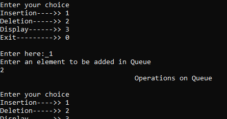 queue program in c | Tech With Code - Tech With Code