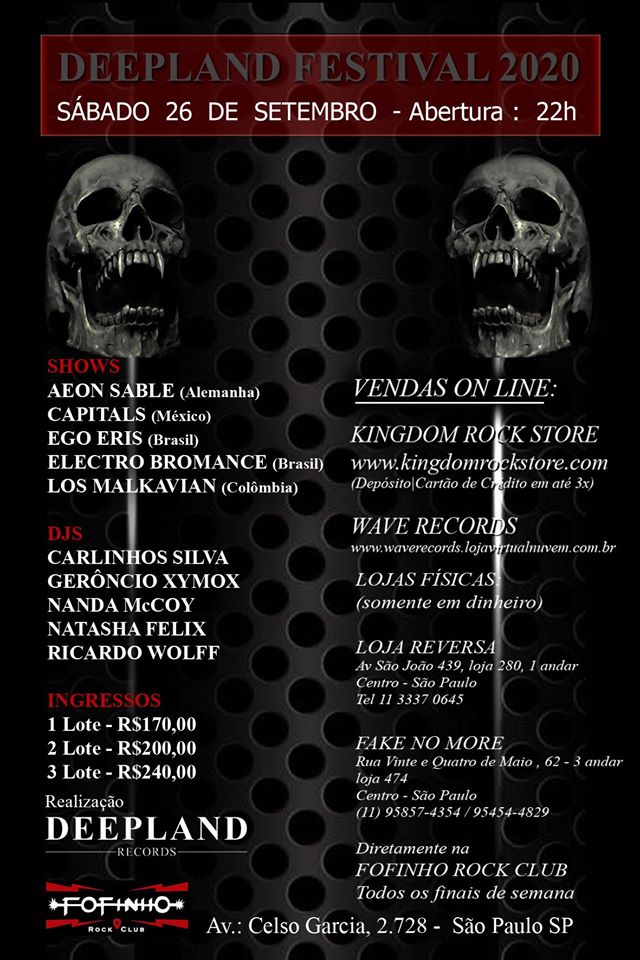 Deepland Festival 2017 - São Paulo, Fofinho Rock Bar - AlterNation