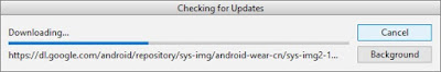 check for updates android studio