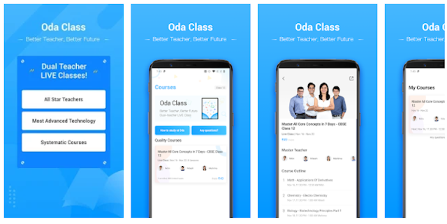 Download Oda Class - Best LIVE Learning App for Class 6-12 Mobile App