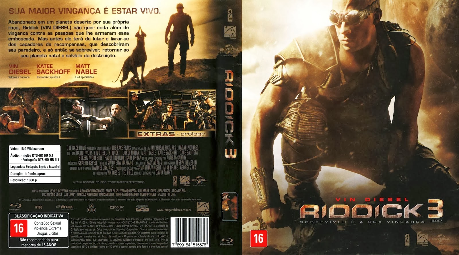 texte: Riddick 3 (Blu-Ray)