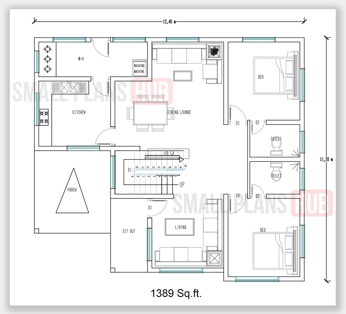 Kerala Style 3 Bedroom House Plan and Elevation Download For Free