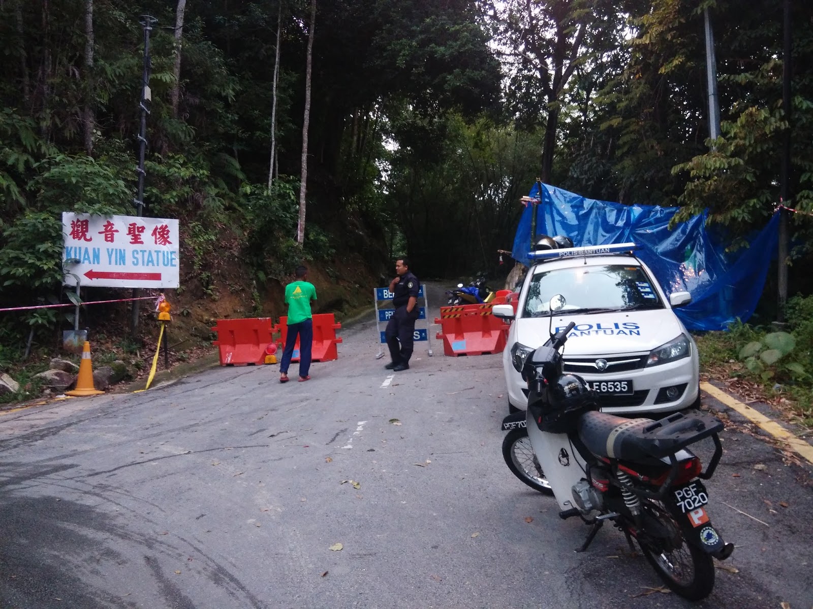Trail Running In Penang Temporary Road Closure From Kek Lok Si To Air