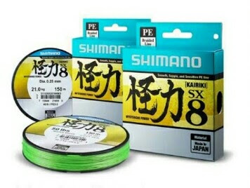 Senar PE Shimano Kairiki SX8