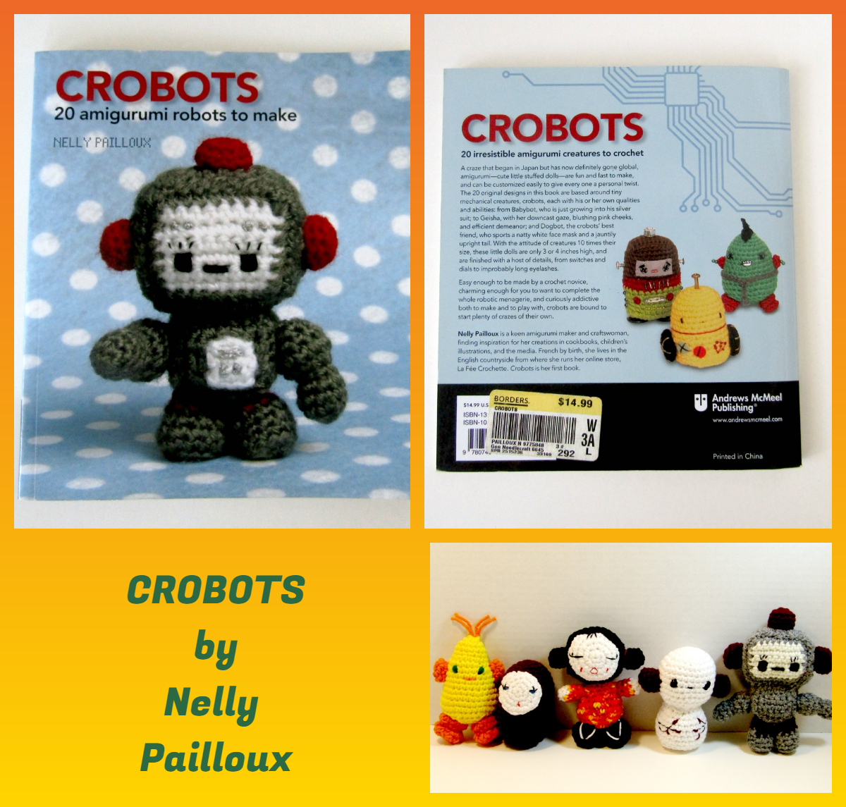 Crobots An Amigurumi Robots Crochet Pattern Book Review