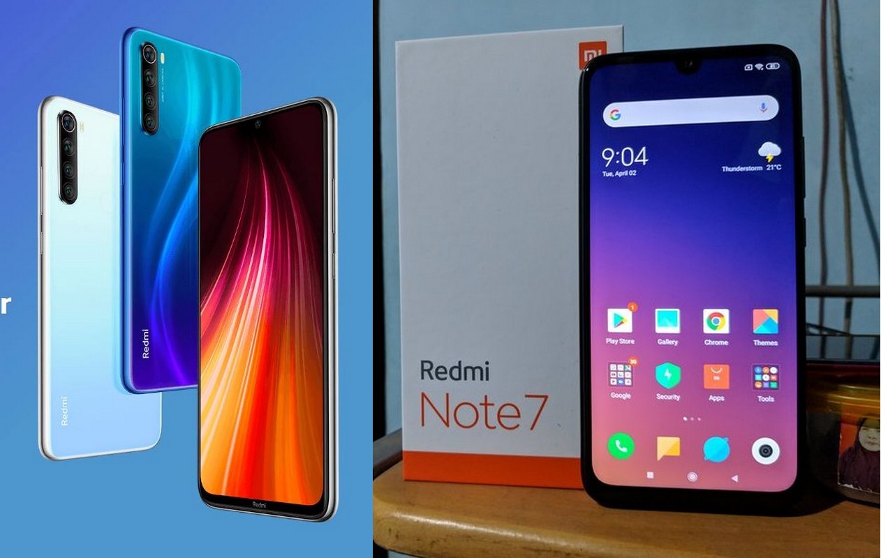 xiaomi redmi note 8 vs a71