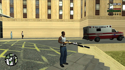 GTA San Golden Weapon Pack With Double Hand Mod