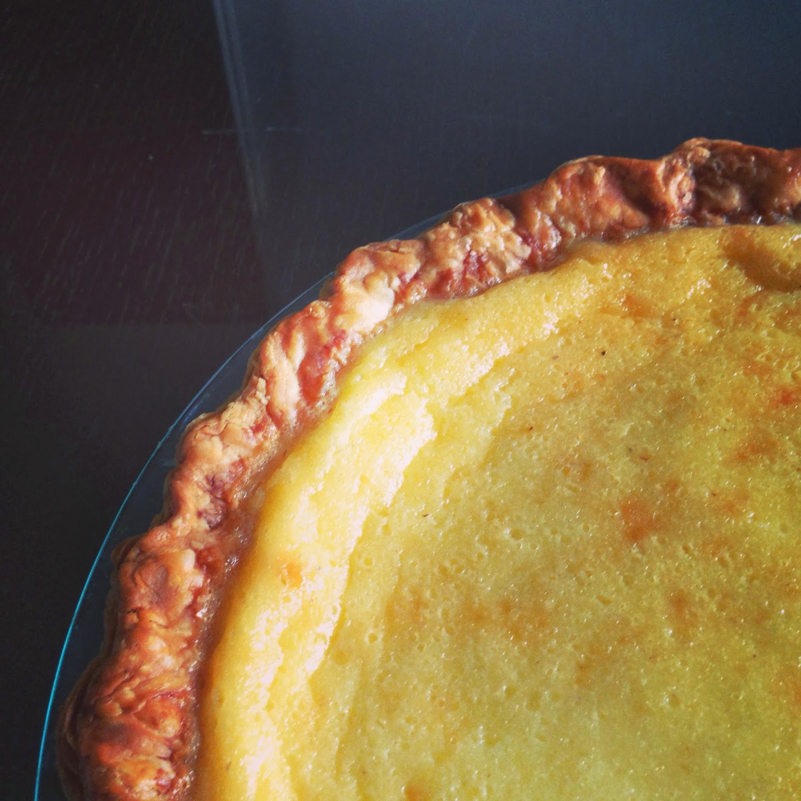 Baking in the Land of the a Thousand Hills Buttermilk Chess Pie