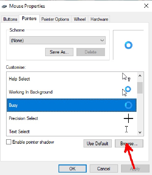 How to change cursor types in windows? | cursor color. - Tpsntech