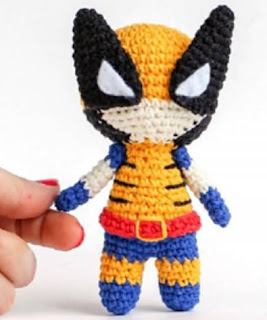 PATRON GRATIS WOLVERINES AMIGURUMI 42140