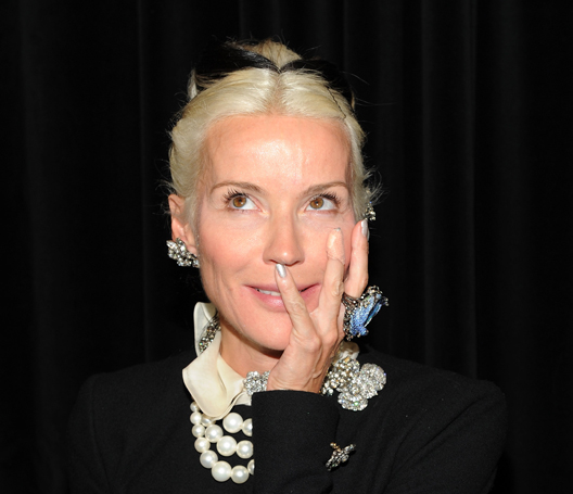 Absolutely fabulous!: Daphne Guinness, a fashion icon