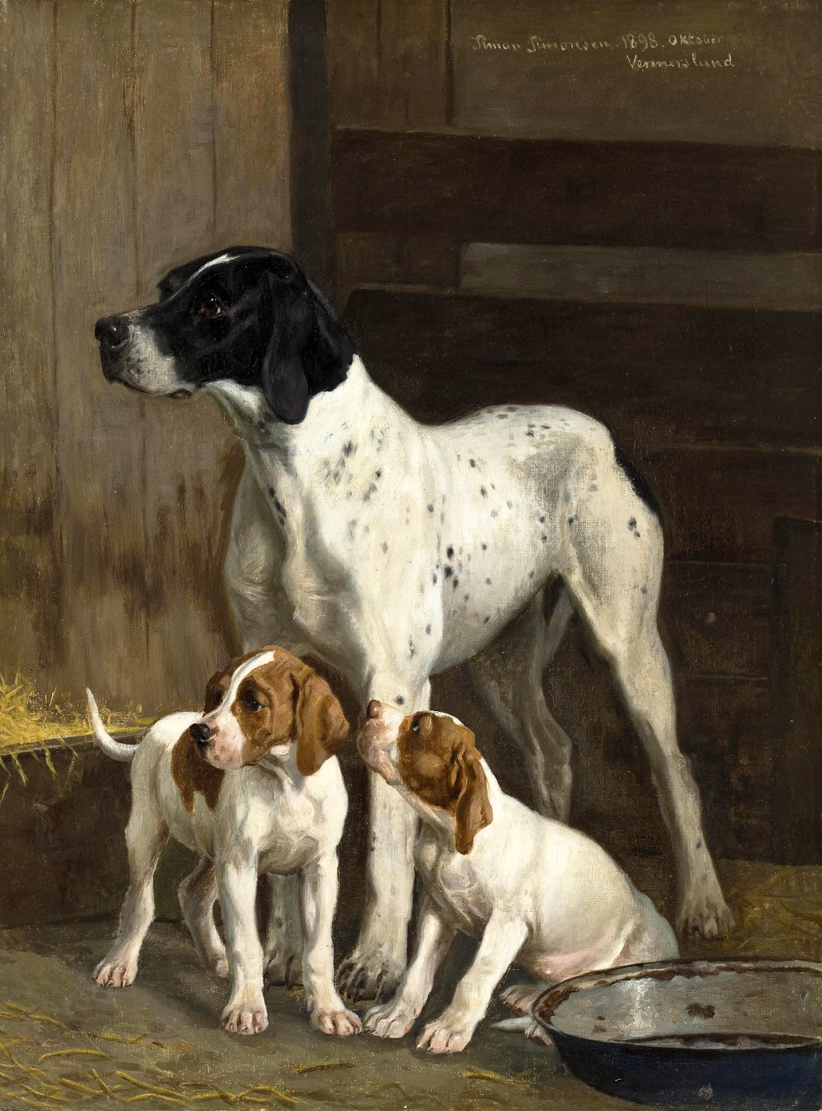 Адольф эберле картины собак